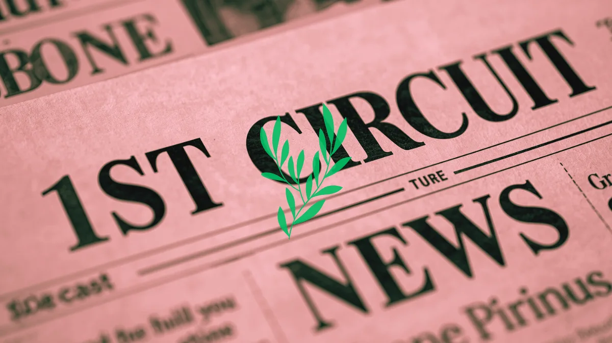 1st Circuit Chlorpyrifos News headline featuring plant spray linked to Parkinson's disease