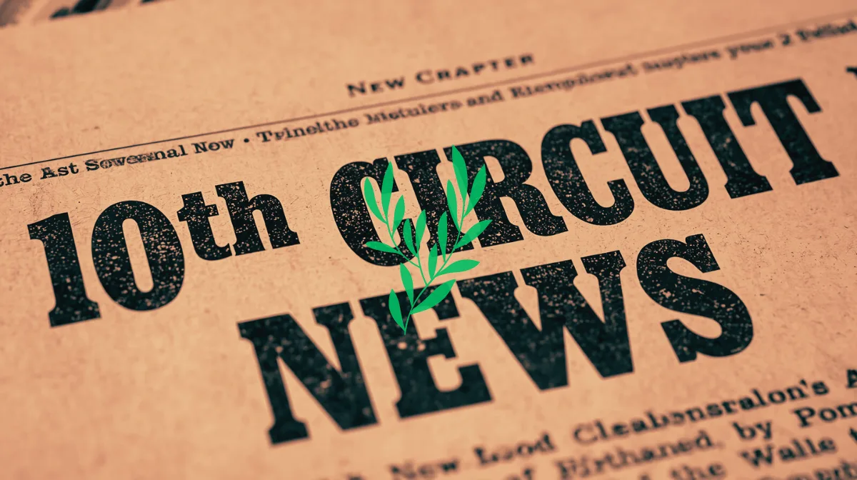 10th Circuit Chlorpyrifos News headline featuring plant spray linked to Parkinson's disease