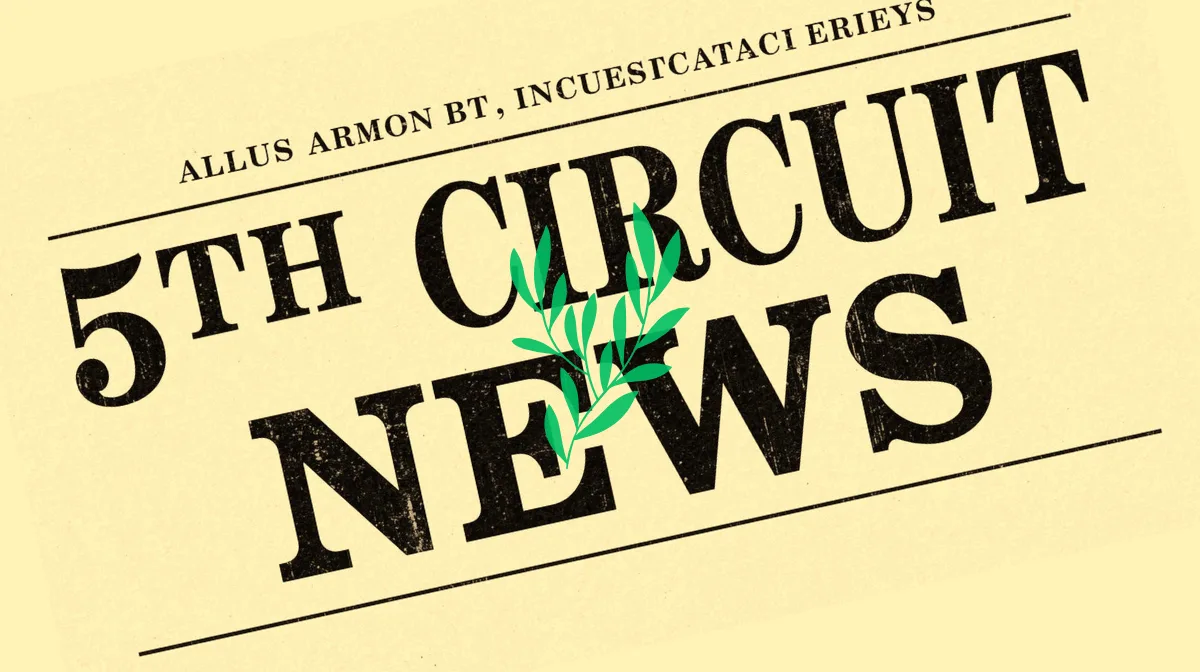 5th Circuit Chlorpyrifos News headline featuring plant spray linked to Parkinson's disease